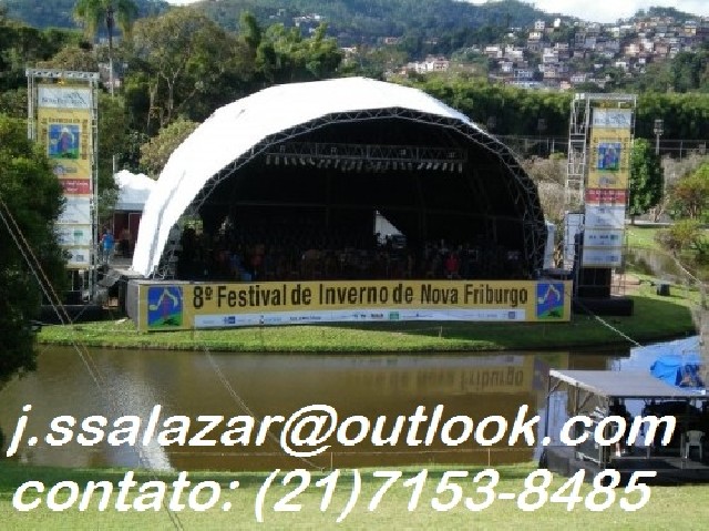 Foto 1 - Tendas e palcos para eventos